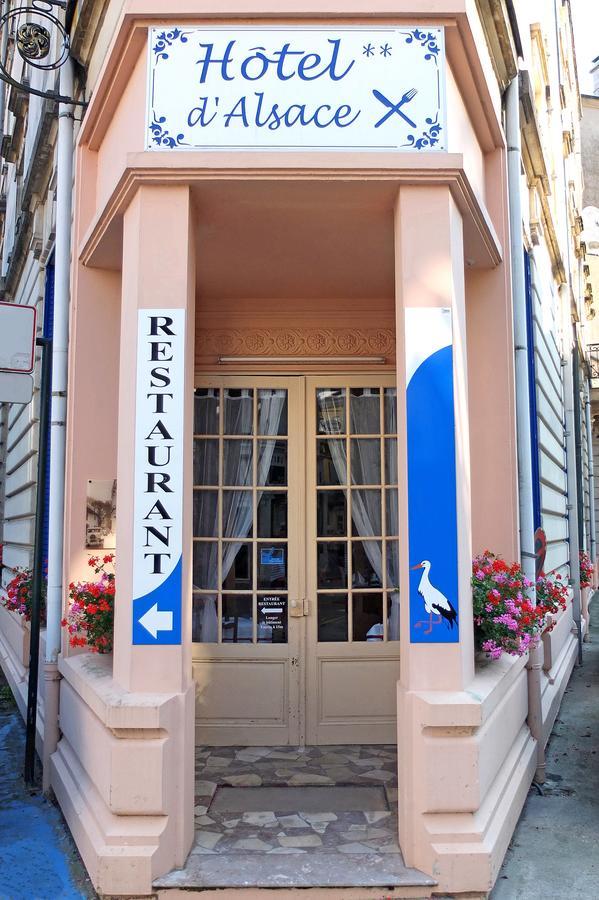 Hotel Restaurant D'Alsace Plombières-les-Bains Exteriör bild